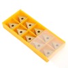 YWBL-WH Inserti CNC Triangolari, 10 Pezzi, Carburo Integrale, per Tornitura