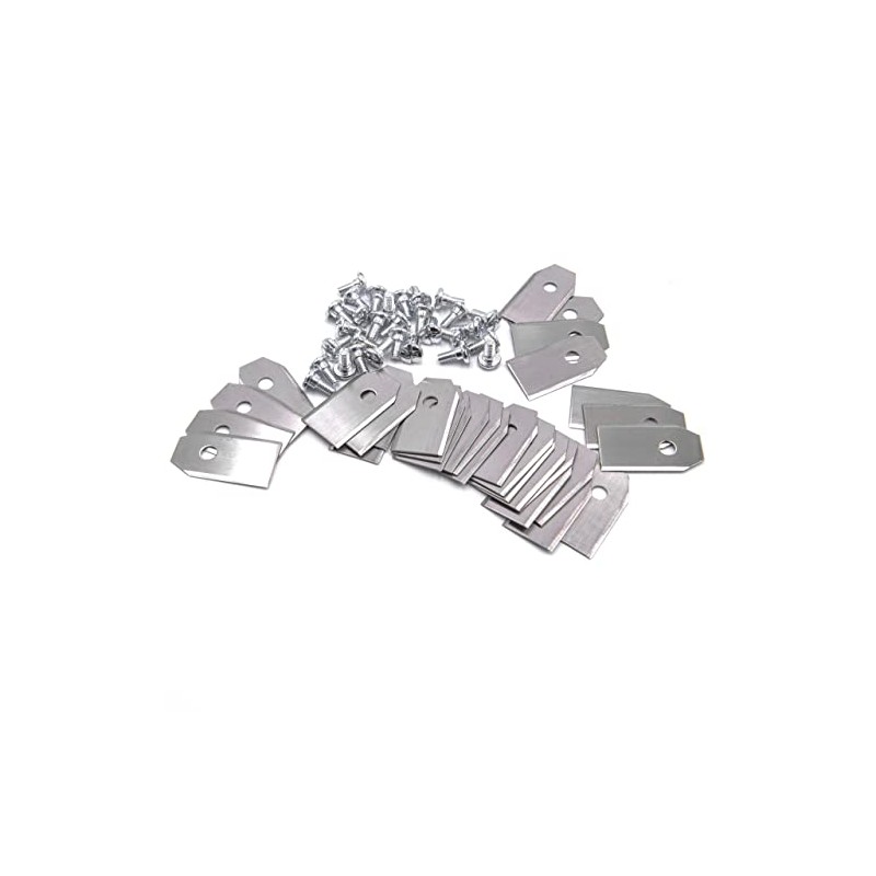 vhbw 30 x Replacement Blades Compatible with Husqvarna Automower 435X