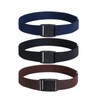 Thoquene Pack of 3 Children's Boys, Adjustable Children's Belt Boys,