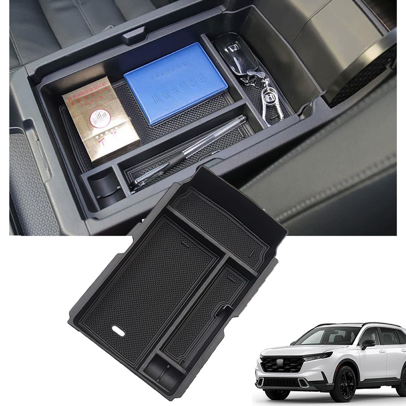 jucndput Compatible with CRV Center Console Organizer,for 2023 Cr-v Accessories