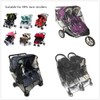 Stroller Rain Cover,Universal Rain Cover for Side by Side Baby