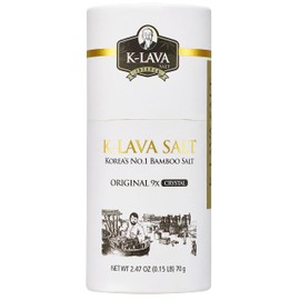 K-LAVA SALT—Korea's No.1 Bamboo Salt—Original 9x, Crystal, 2.47 Ounce