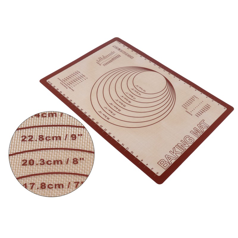Silicone Glass Fiber Baking Pan Mat Kneading Mat Baking Sheet