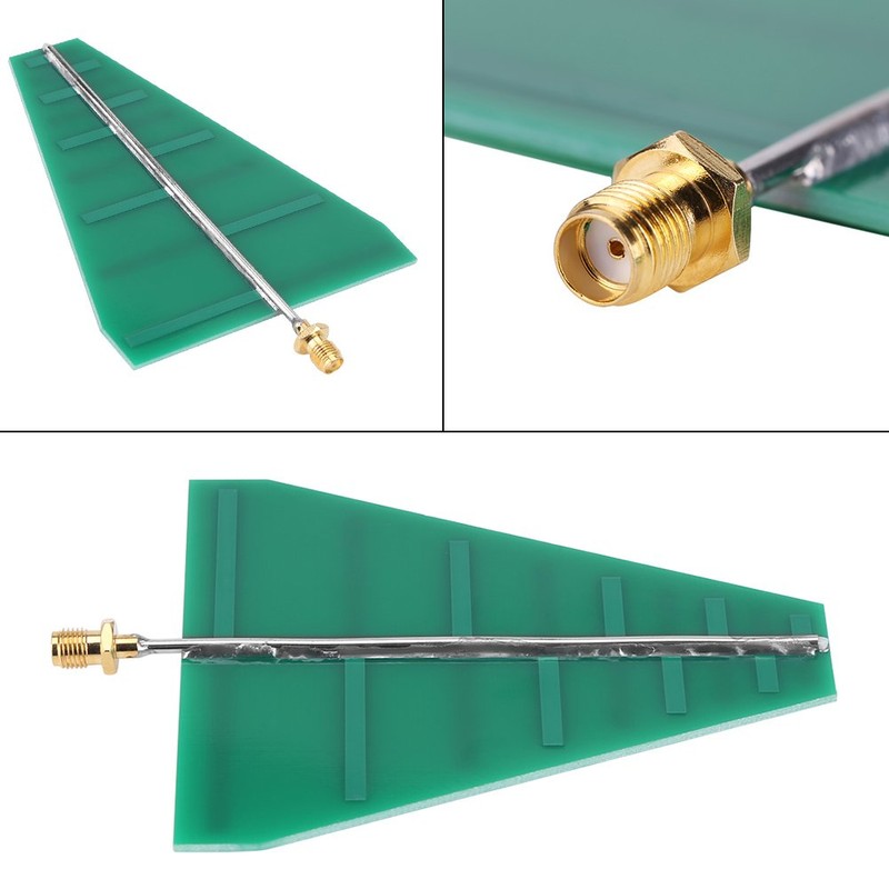 1pc Log Regular Antenna 1.35GHz to 9.5GHz UWB Ultra Wideband