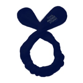 Azurte Rabbit Hair Band, Cute, For Hair Cute, For Travel, Pool, Gym, Home, 3, Navy
