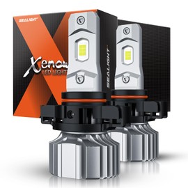 SEALIGHT SEALIGHT 5202 LED Fog Light Bulbs or DRL, 12000LM 800% Brightness 5202 5201 PS19W PS24W Fog Lights LED Bulb for Car, 6500K Cool White 984 FT Strong Penetration, 60000 Hours Lifespan, Pack of 2