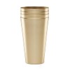 Cambridge EWMT04MTCB1BM 16 Oz Gold All-Purpose Cups, Set Of 4