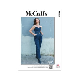 McCall's Brandi Joan Sportswear Ladies Sewing Pattern, Multicoloured, 2 Pieces