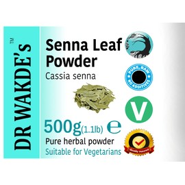 DR WAKDE'S Senna Leaf Powder (Cassia Senna) - 1Kg (2.2lb) | Pure, Raw & Dried Powder | Natural Aroma and Freshness | Fine Powder | Vegan | Premium Grade | Nothing Added, Nothing Removed