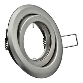 Kanlux ARGUS Matt Chrome Ceiling Lighting Point Fitting 50W 12V MR-16 Gx5,3 Base IP Rating 20