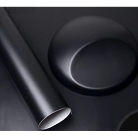 DIYAH Black Matte Vinyl Car Wrap Sticker Air Release Bubble with Hand Tools (72" X 59" / 6 FT X 4.9 FT)