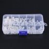Nylon Screw Nut Washer Assortment Kit, 150pcs M2 M2.5 M3