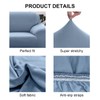 Jaotto Sofa Cover 3-Seater Elastic Stretch Spandex Sofa Throws Sofa