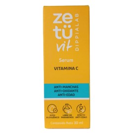 Zetüvit Serum Facial con Vitamina C, Antimanchas, Antioxidante, Anti-edad, 30 ml