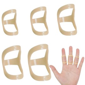 Finger Splint, 5 Pieces, Thumb Splint for Support and Protection of Broken Fingers, Immobilization of Knuckles and Straightening, for Arthritis, Tendonitis and Thumb Sprain (6,7,8,9,10)