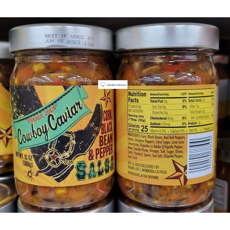 TraderB Trader Joe’s Cowboy Caviar Corn Black Bean & Pepper