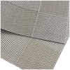 BECHEN Grey Placemats with Coasters Set of 6, Vinyl Heat-Resistant