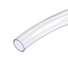 sourcing map PVC Clear Vinyl Tubing, 25mm(1") x 30mm(1 3/16")