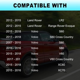 PPNZQAUT LR024296 Engine Coolant Reservoir Tank with Sensor & Cap Compatible with 2007 - 2018 Land Rover LR2 Range Rover Evoque | Volvo S60 S80 V60 XC60 XC70, Overflow Tank Replaces# 31200321