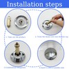 LIANCHEN Pop-Up Sink Pop-Up Sink Plug Pop Up Drain Plug