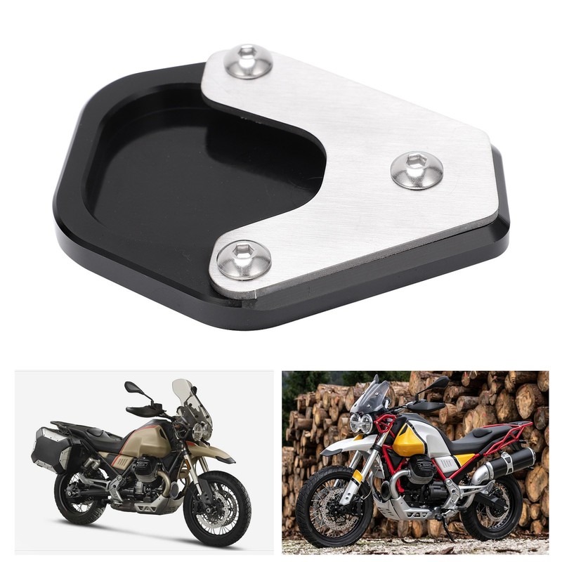 Side Kickstand Extension Pad Support Plate CNC Aluminum Alloy Replacement