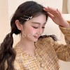 Herbeluemily HM-0177-R03-SVBF Bijou Hair Clip, Bangs Pin, Hair Clip, Bijou