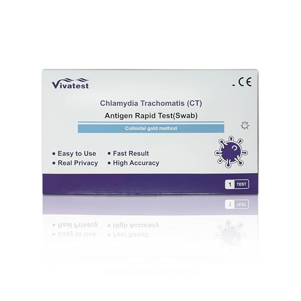 STI Test Kit Male and Female - 2-in-1 Chlamydia and