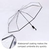 VALICLUD Folding Umbrella Automatic Transparent Umbrella Automatic Open Folding Umbrella