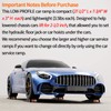 OULEME Low Profile Car Service Ramp with Anti-Slip Pads, 2-1/2"