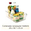 Mainstays Charolas Canastas Organizadoras De Refrigerador Resistentes