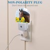 Uiaoiais Night Light Plug into Wall Horse in Sunflower Field