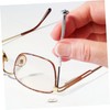 ULTECHNOVO 200 Pcs Eyeglass Gaskets Washers for Rimless Frames for