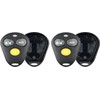 KeylessOption Keyless Entry Remote Control Starter Car Key Fob Case