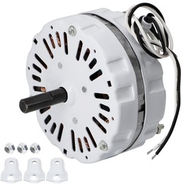 Hiorucet F0510B2944, F0510B2705 Power Attic Vent Fan Motor Replacement for Lomanco, Lomancool 2000 & 1800, F0510B2497, F0510B2536, A0416B2059 Ventilator Fan Motor Kit, 1/10 Hp, 1100 RPM, 120 Volts.