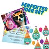 Olanmarp Invitation Cards Children's Birthday Animals Funny - 10 x