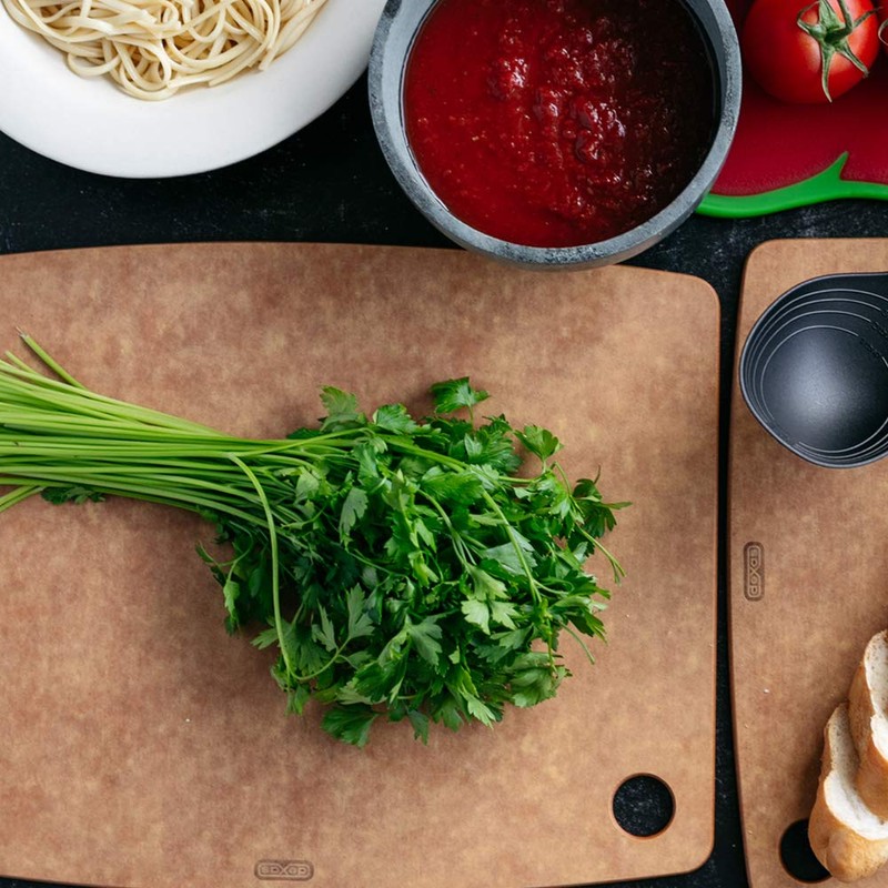 Dexas Natural Fiber Dishwasher Safe Composite Cutting Board, 11.5" x