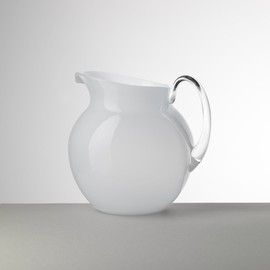 Mario Luca Giusti Palla Jug White Enamel