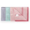 Lyra Linens - 100% Cotton Wonderdry Checked Tea Towels As