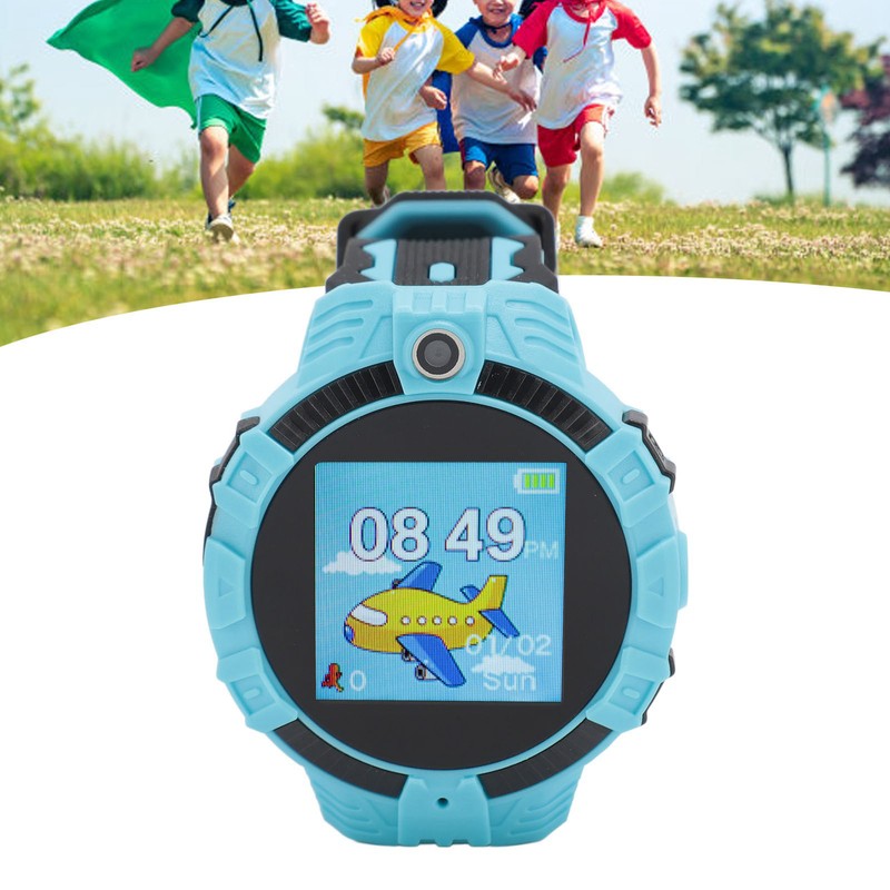 Kids Smartwatch 1.3in IP67 Waterproof Multifunctional HD Camera Kids Watch