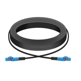 UPC Uniboot LC to LC Fiber Patch Cable - Single Mode, 10m/33ft, Armored, Outdoor, LSZH, Duplex, OS2, 9/125um