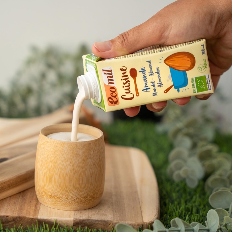 Ecomil Organic Cuisine Chef Almond Cream 200 ml