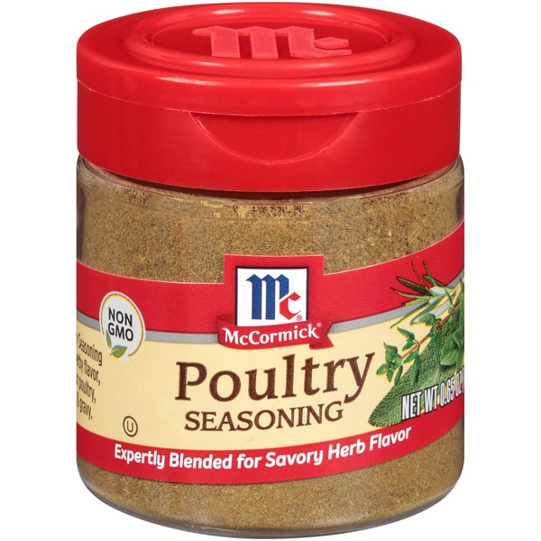 McCormick Poultry Seasoning, 0.65 oz (Pack of 6)