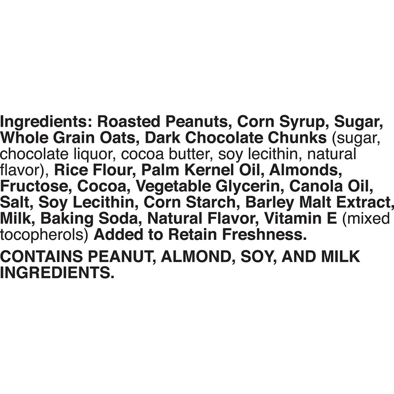 Nature Valley Dark Chocolate Peanut Almond Granola Bars 24 Count