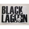 Black Lagoon Company Title Matte Black Decal Sticker Anime Walls,