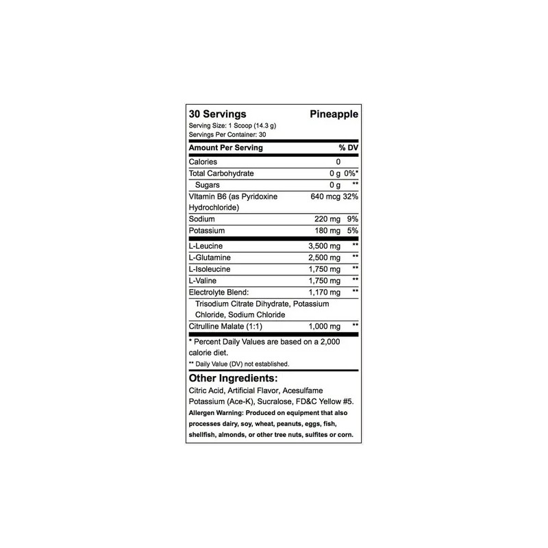 Aminoacido Scivation Xtend Bcaas 30 Servicios Sabor Lima limón