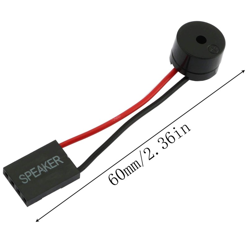 RuiLing - Juego de 5 mini altavoces de 4 pines