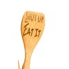 Shut up and Eat it Wooden Baking Spoon, laser Engraved