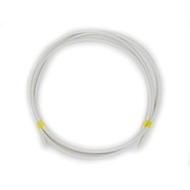Heat Shrink Tube, 0.08 inch (2 mm), Inner Diameter 0.1 inch (2 mm), Clean Without Printing ☆ Shrink Tubing, Insulation Tube, Waterproof, High Flame Retardant, Shrink Tubing (3.3 ft (1 m), White