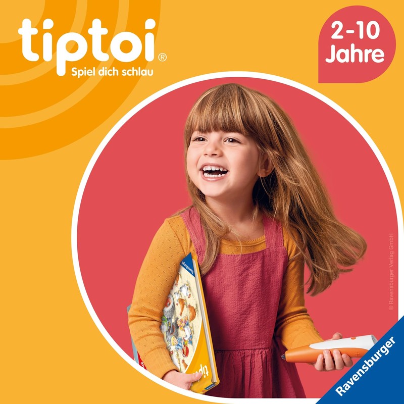 Ravensburger tiptoi Pen with Song Board 00233, Playful Learning System,
