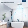 Amico Bathroom Exhaust Fan, 1.0 Sones, 80 CFM, Low Noise,
